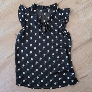 Polka dot top